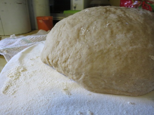 Well-kneaded dough.